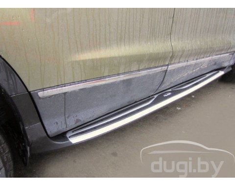 Пороги боковые S35 для Ford Kuga 2013-...